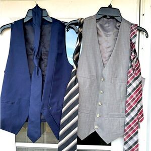 Men’s vest and ties